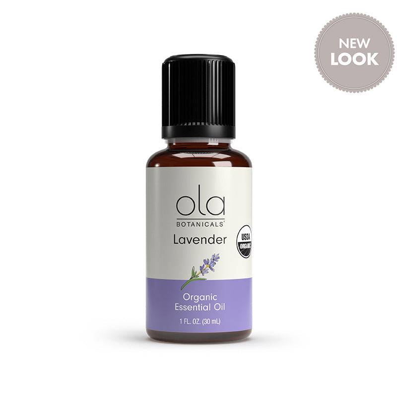 Ola Botanicals Organic Lavender Essential Oil - Embrace Tranquility with Ola Botanicals® Organic Lavender Essential Oil: Nature's Calm for Mind and Body.