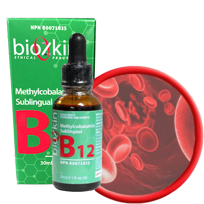 BioZkin Sublingual Vitamin B12 Methylcobalamin - Biosense Clinic