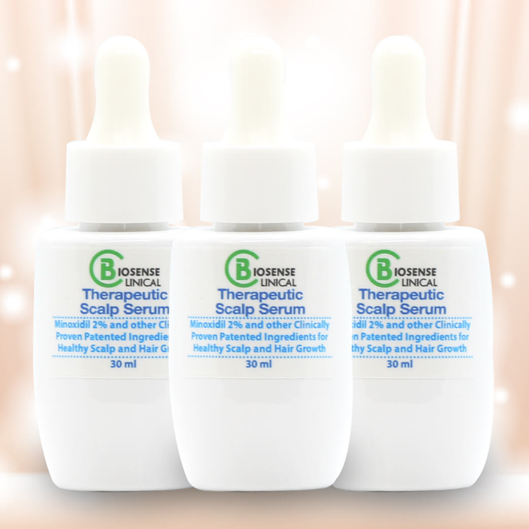 BiosenseClinical Therapeutic Scalp Serum 30ml x 3 - Biosese Clinic