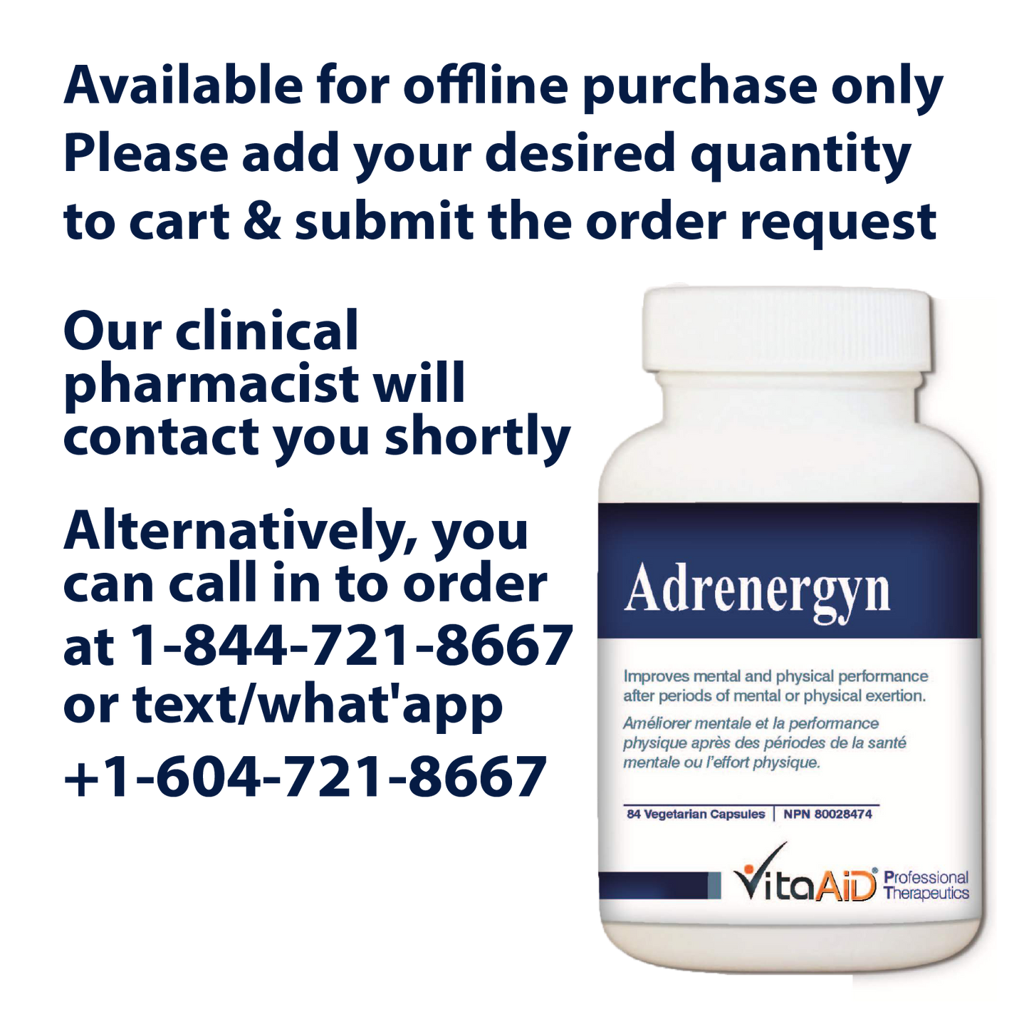 VitaAid Adrenergyn - Biosenseclinic.com