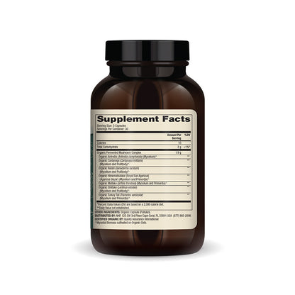  Dr. Mercola's Organic Fermented Mushroom Complex - supports immune function, cellular growth, detoxification, weight management, urinary, and digestive health. Available at BiosenseClinic.com.