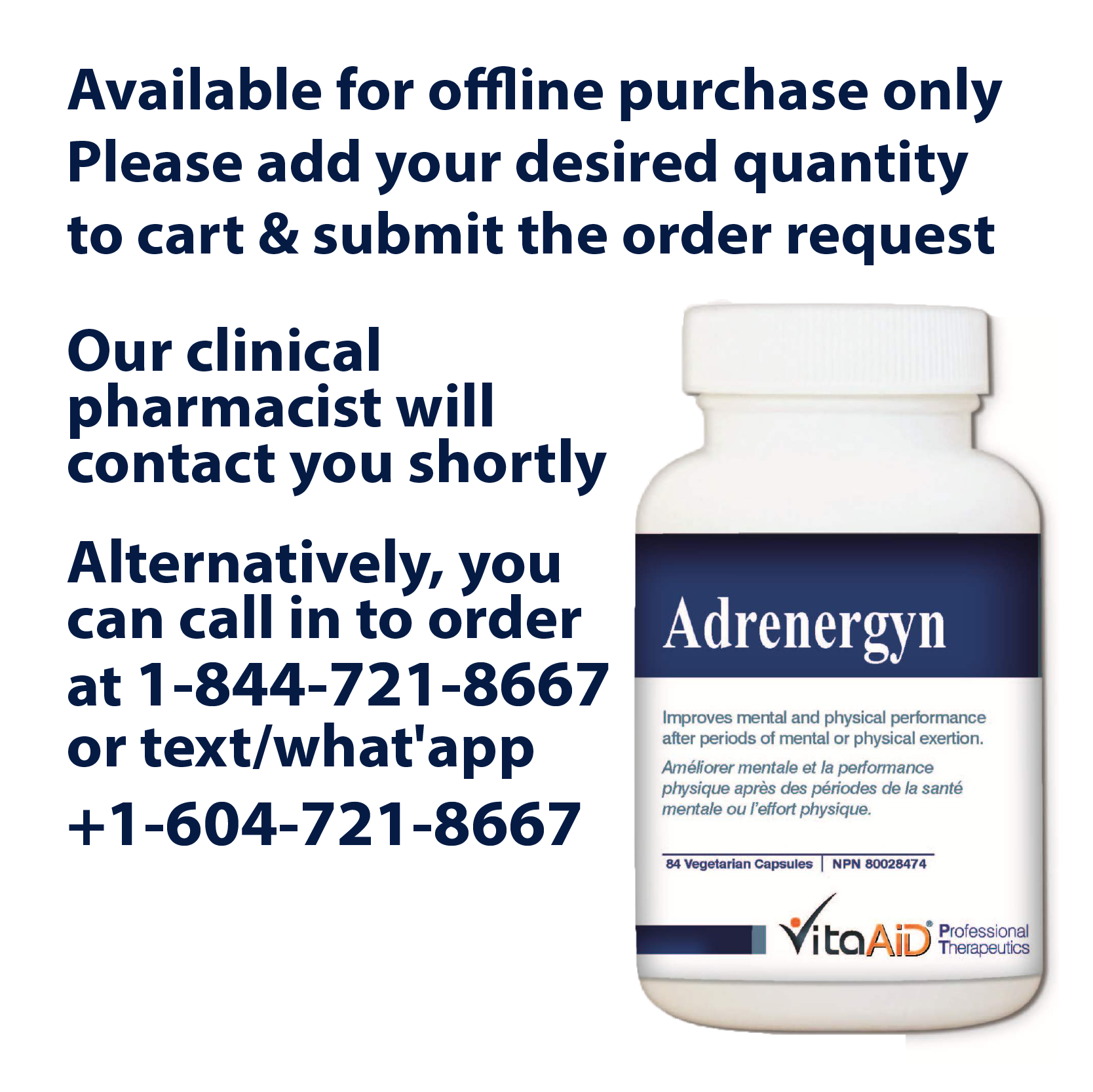 VitaAid Adrenergyn - Biosenseclinic.com