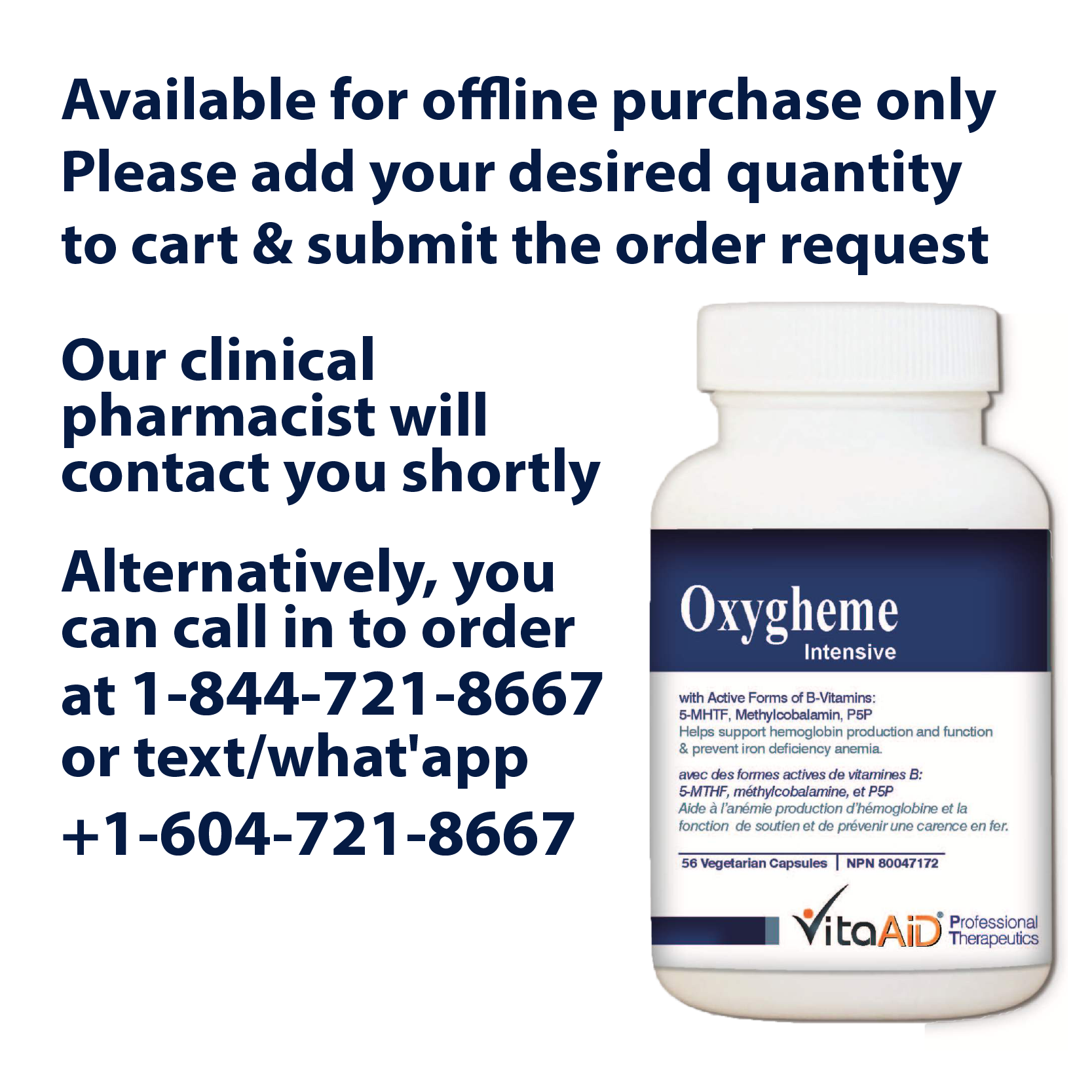 VitaAid Oxygheme Intensive - biosenseclinic.com